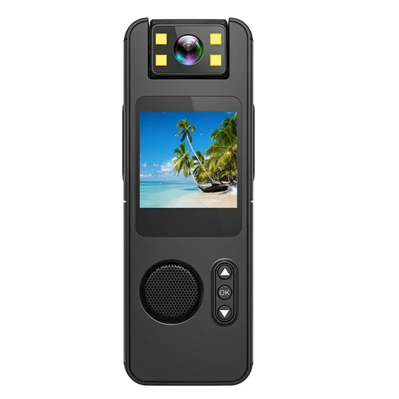 Mini Cámara CS11 con Visión Nocturna LED, Clip Trasero, Cámara Deportiva Digital Portátil, Micro-Cámara, Cámara Oculta
