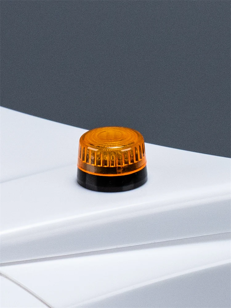 RC Model LED Warning Light Rotating Lamp 5V Yellow Lights for 1/14 Tamiya RC Truck Scania 770S Actros Volvo MAN LESU Car Parts