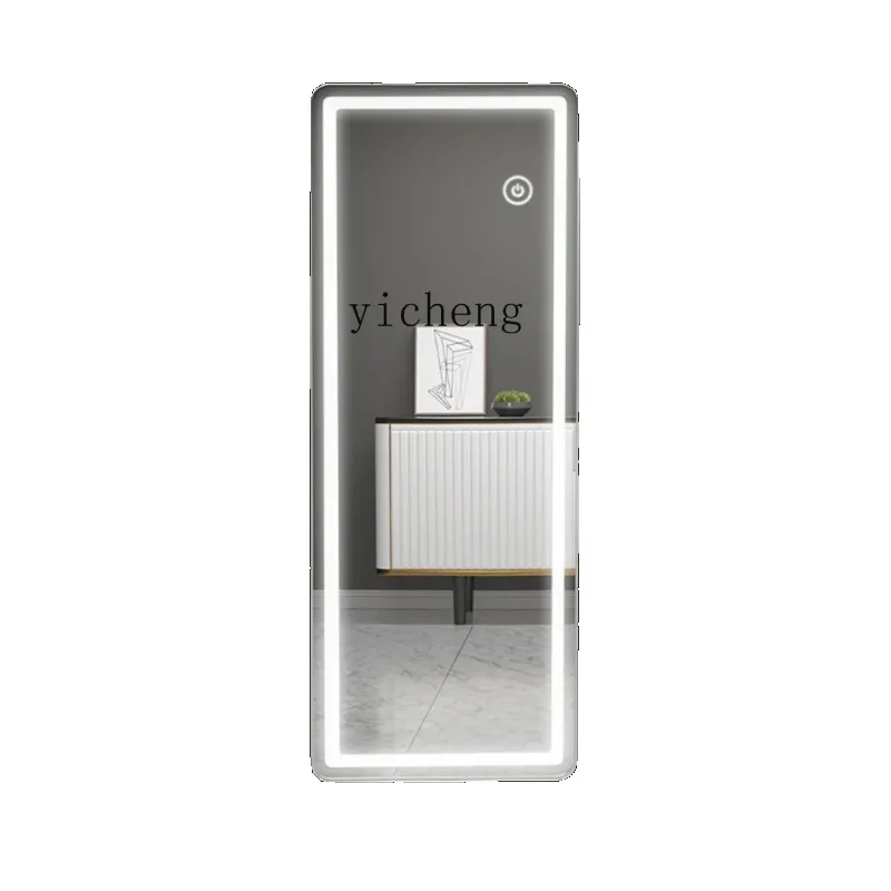 JZ-19 Smart Full Body Floor Mirror Bedroom Household Women's Full-length Mirror Wall-mounted Mirror Wall-mounted