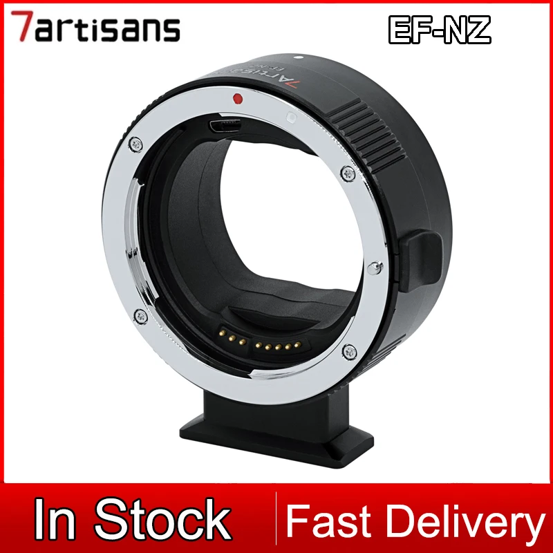 

7artisans 7 artisans EF-NZ Lens Adapter Auto Focus Lens Lens Adapters for Canon EF/EF-S Lens and NIKON Z mount Camera