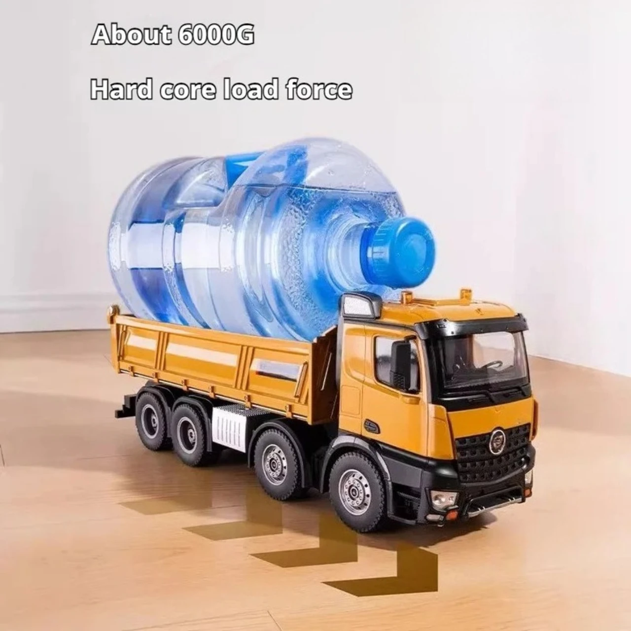 536 新型サウンド＆ライトエンジン搭載オーディオリモコン合金トラック、8輪大型建設車種1:14ダンプトラックおもちゃ、ギフト装飾品