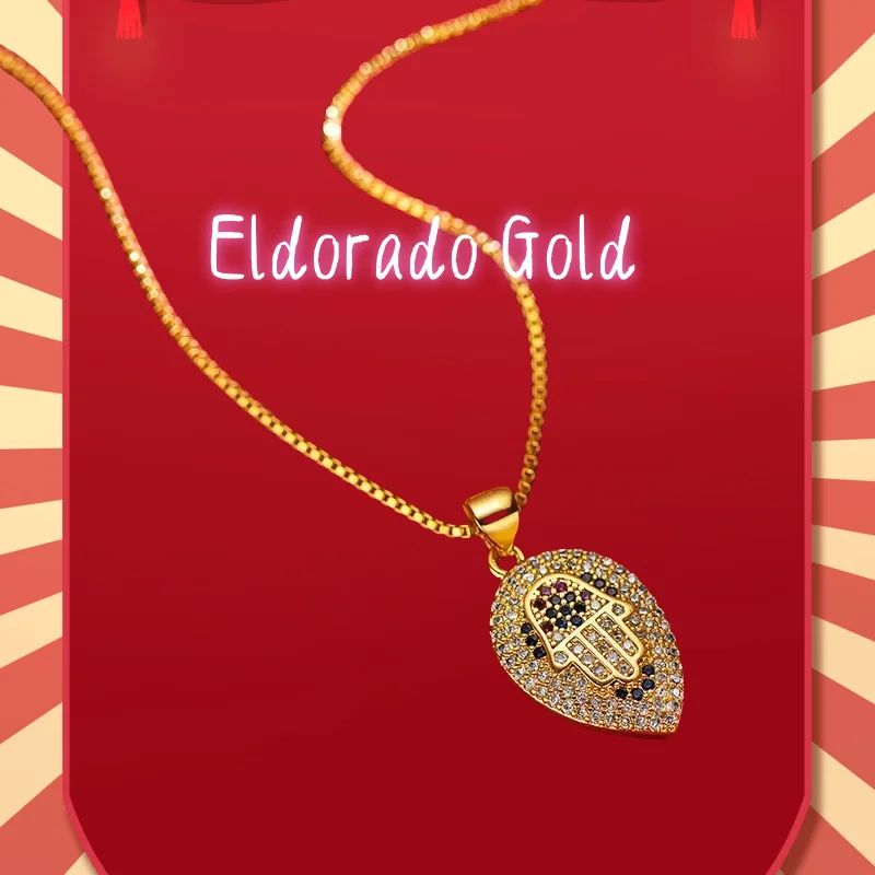 

2025 24K 9999 Pure Gold Yellow Gold Women's Necklace Following European and American Fashion, Micro - inlaid Full - diamond Leaf