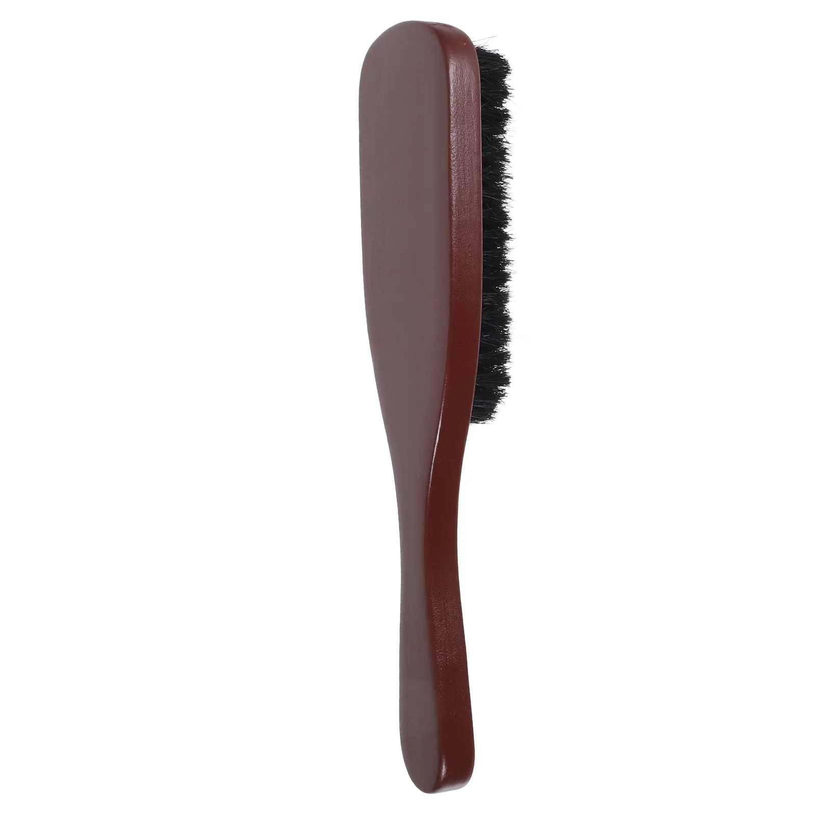 

Mens Hair Brush Detangling Beard Grooming Bristle Brush Wooden Handle Curly Hair Styling Tool Comfortable Grip