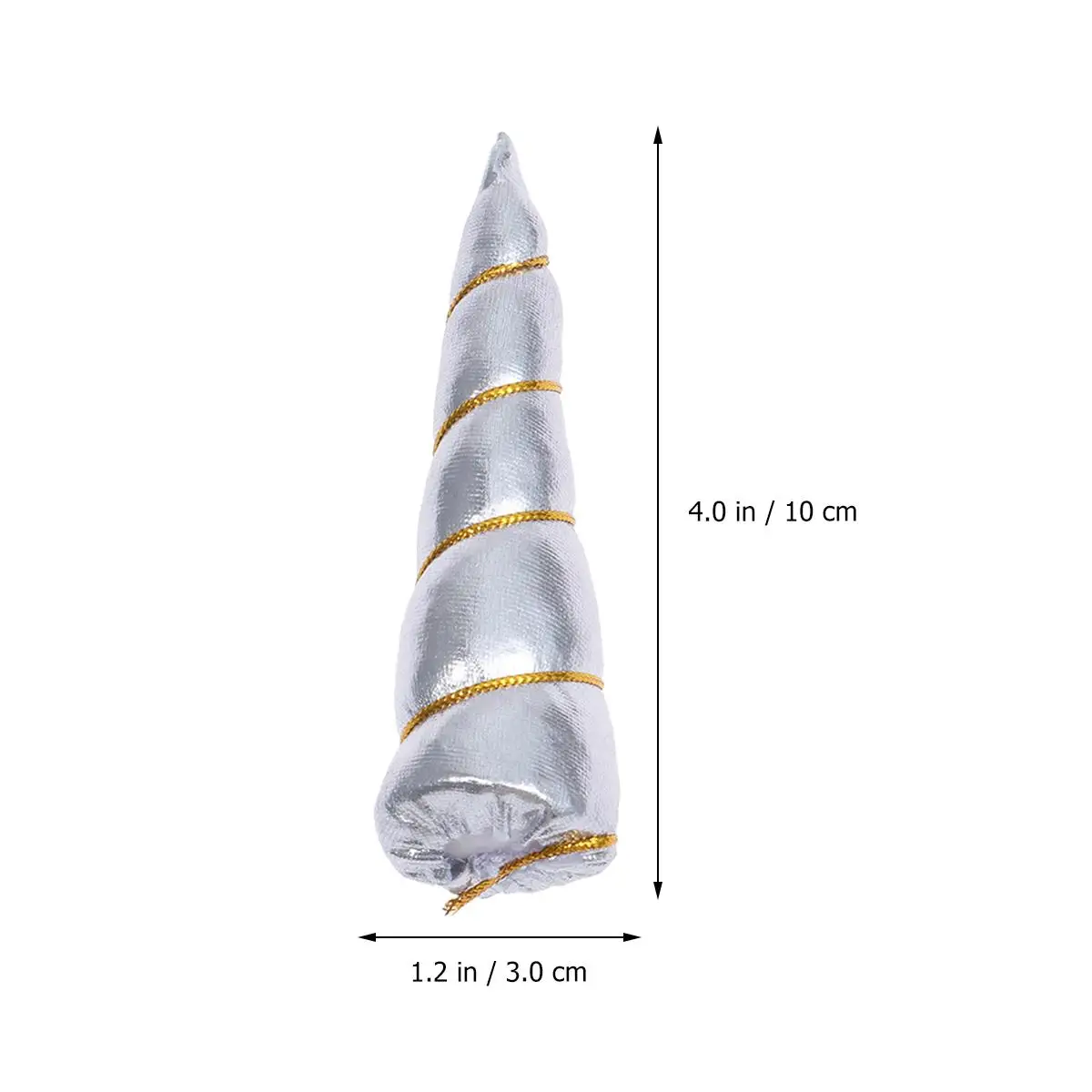 

12 Pcs Unicorn Headdress Girls Spiral Colrful Hair Decorative Child Lightweight PP Cotton Bright Cloth Comfortable Wear Daily