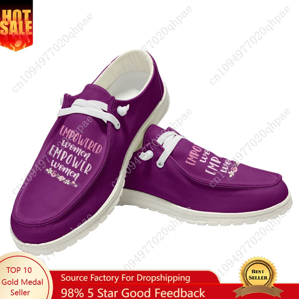 

Женская повседневная обувь Empowered, плюшевая обувь на плоской подошве, мужская и женская дышащая повседневная легкая обувь, обувь на заказ