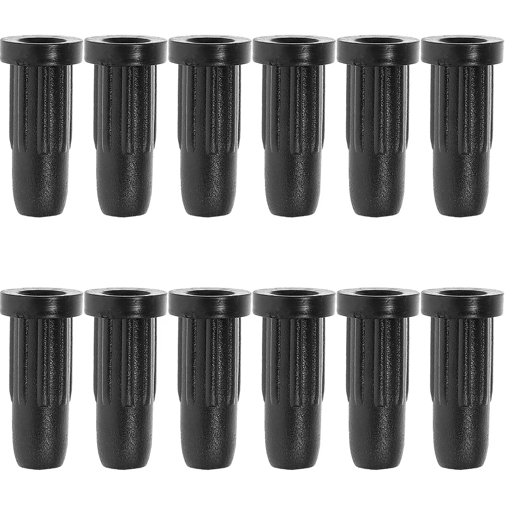 12Pcs Chair Wheel Stopper Cover Protective Caps Chair Glide Protector for Office Home School Silent Wheel Stopper Case