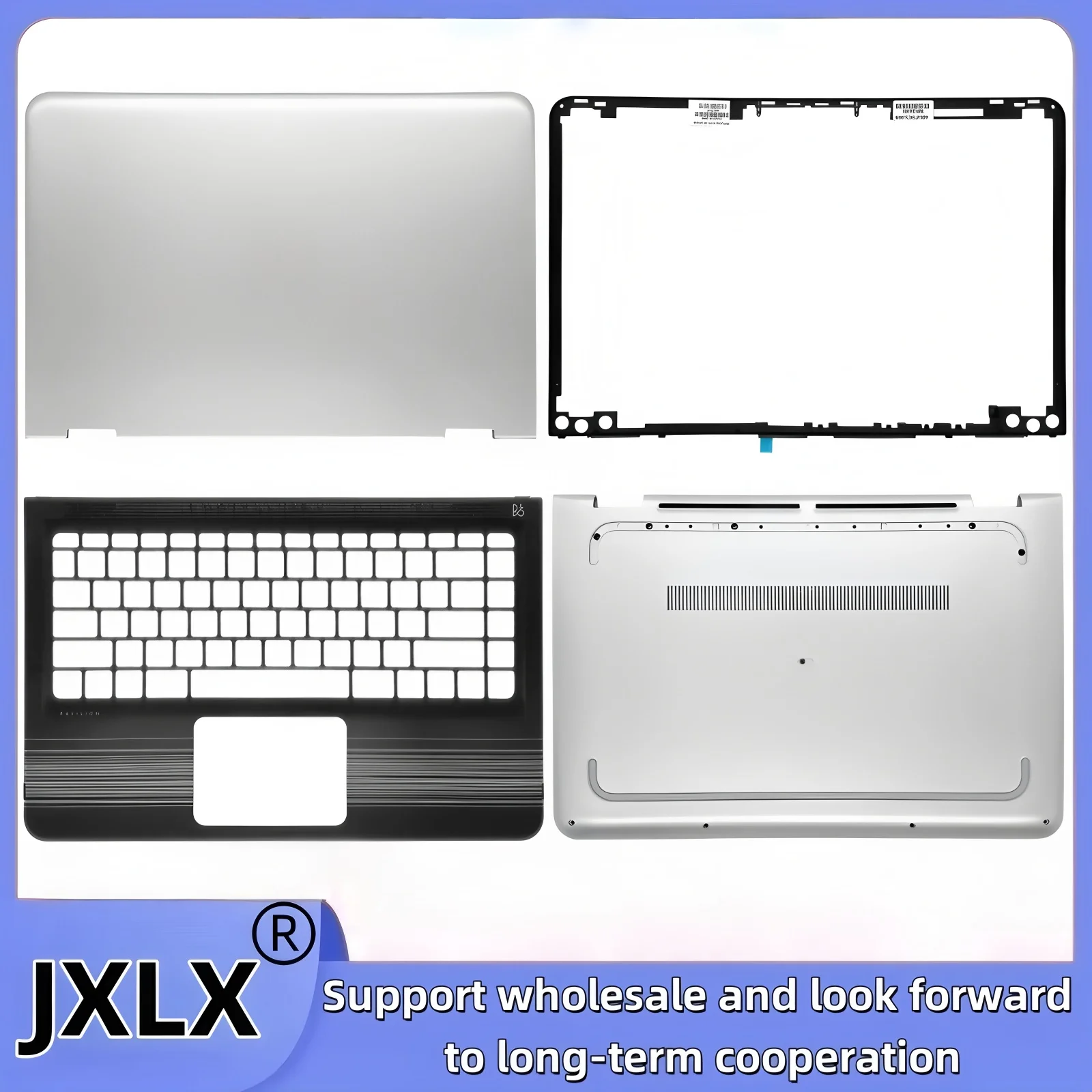 

JXLX® New For HP Pavilion X360 13-U M3-U TPN-W118 Laptop LCD Back Cover Top Case/Bezel cover/Palmrest Cover/Bottom Base Cover