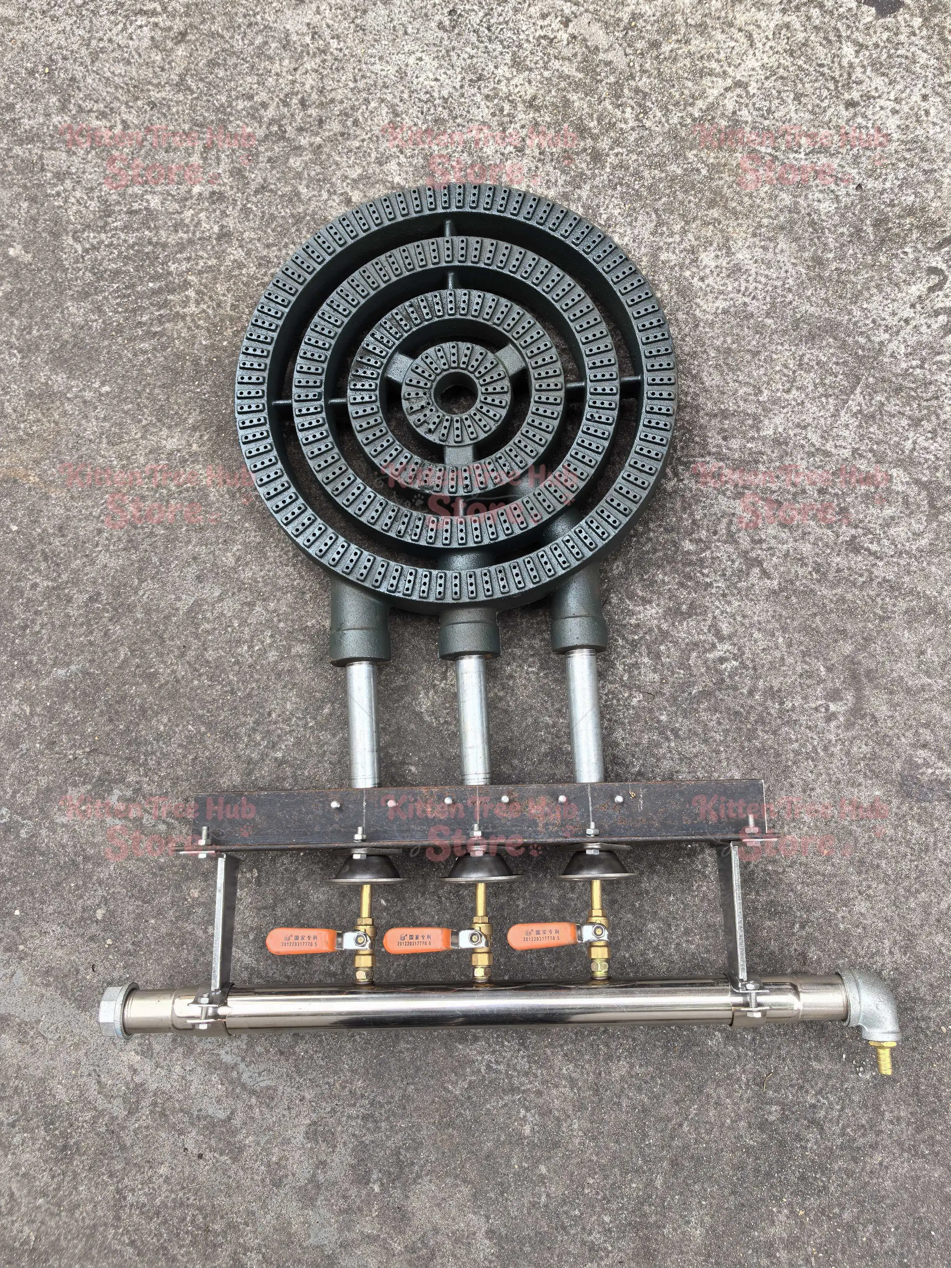 Bozai furnace burner hearth damper switch furnace ring accessories