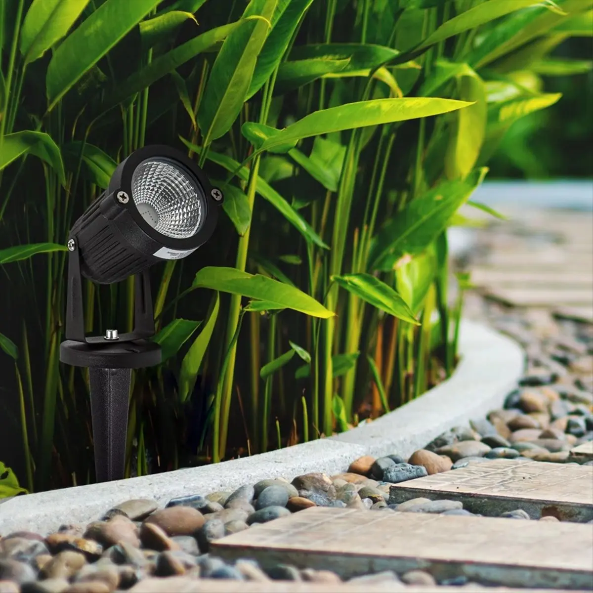DT35New Arrival 8pcs Light Stake Flood Lights Outdoor Lights Ground Flood Lights Outdoor Stake Garden Lamp Flood Lights