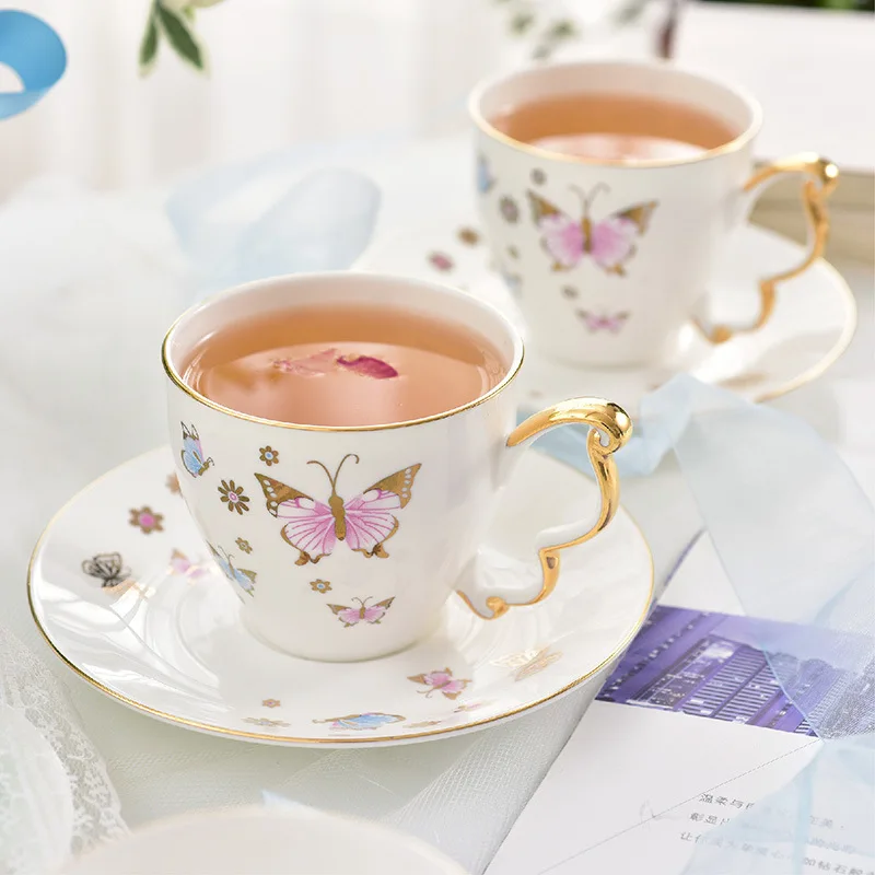 Hxl afternoon tea pot coffee cup and saucer set ceramic coffee set 2