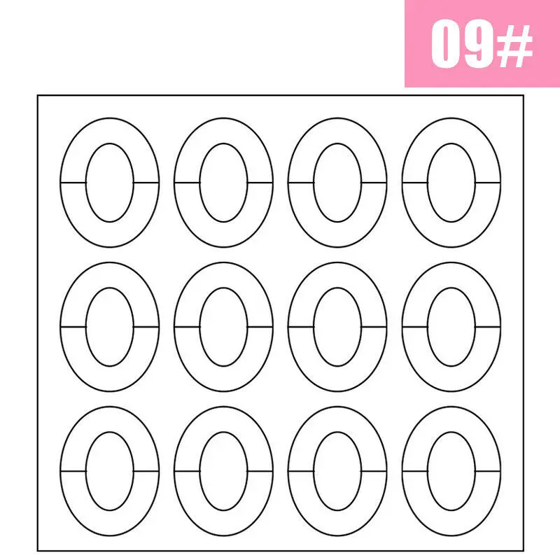 5-teiliges Nail-Art-Schablonen-Set für französische Maniküre, einfache Anwendung von Nagellack, Aufkleber für perfekte Nagelspitzen – Detail 13