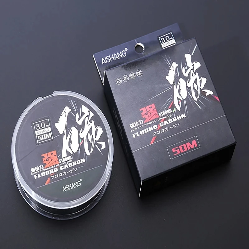 Línea de fluorocarbono 100% – Líder súper fuerte para pesca con mosca - imagen 3
