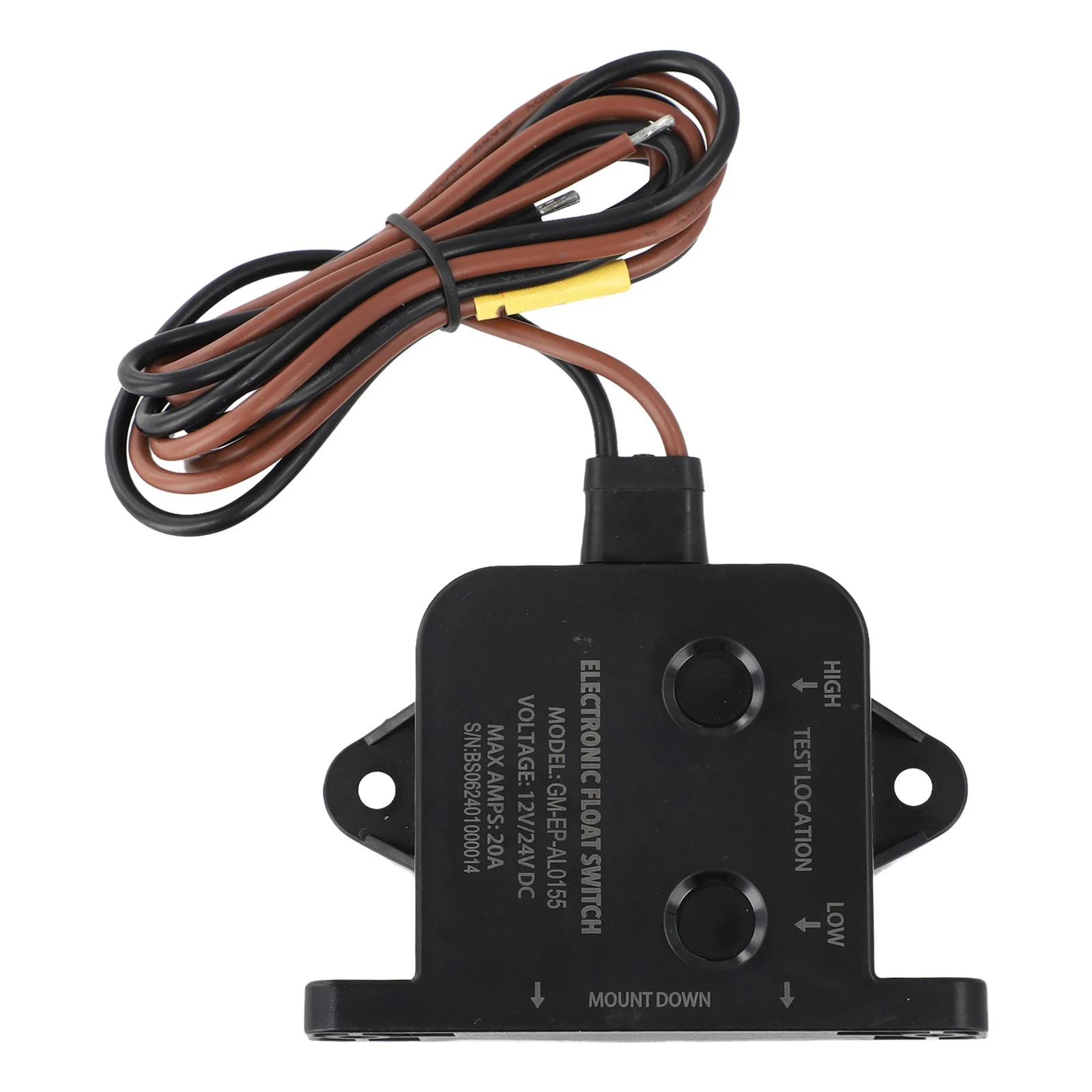 

Automatic Water Level Sensor Bilge Float Switch Automatic Pump Activation Flame-retardant ABS Material For Bilge Pump System