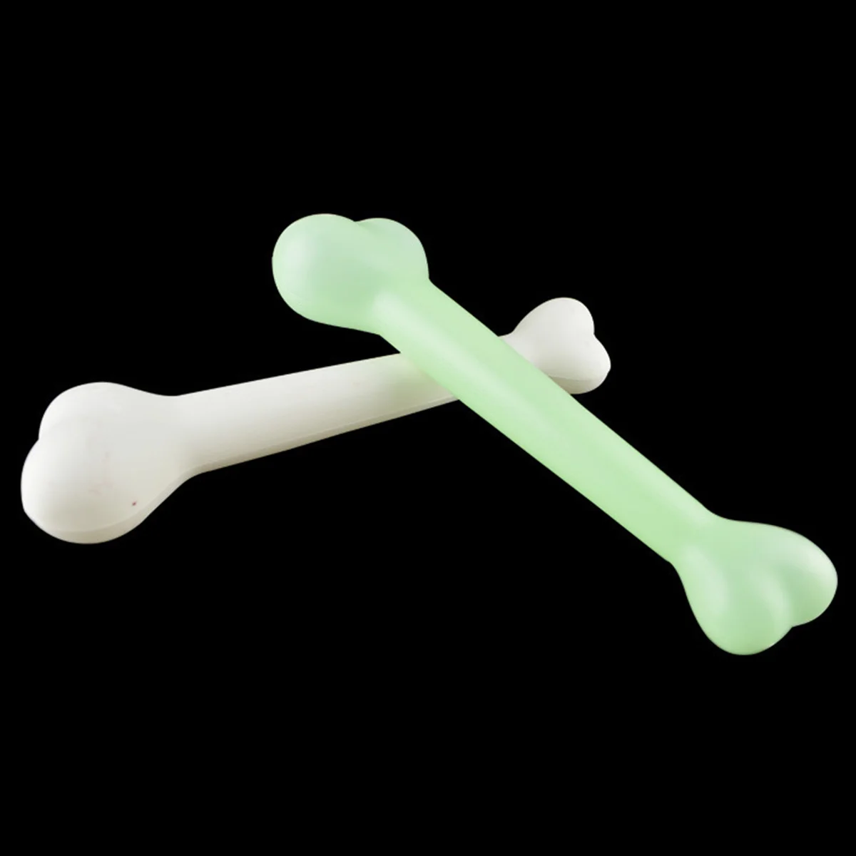 เรืองแสงในที่มืด กระดูกปลอม สีเขียวอ่อน อุปกรณ์ประกอบฉากฮาโลวีน พลาสติก สำหรับเด็ก ผู้ใหญ่ ของตกแต่งงานปาร์ตี้ แปลกใหม่ ตลก
