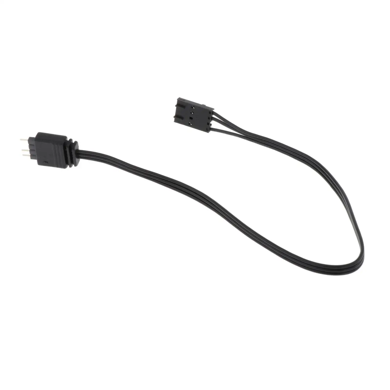 Fan Adapter Cable Durable Black Reusable Lighting Node fan LL120 140 QL Converter 4 Pin RGB to ARGB 5V 3 Pin Accessories