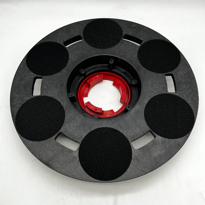 16\'\' 17.2\'\' Circular Plastic PVC Grinding Polishing Disc for Romus Grinder | 400 430mm Chassis Plate for Install Diamond Tools