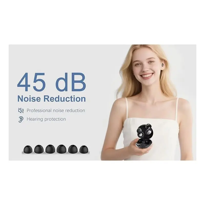 A33T-Ear Plugs For Sleeping Noise Cancelling Earplugs For Noise Reduction Perfect For Focus And Relaxation P