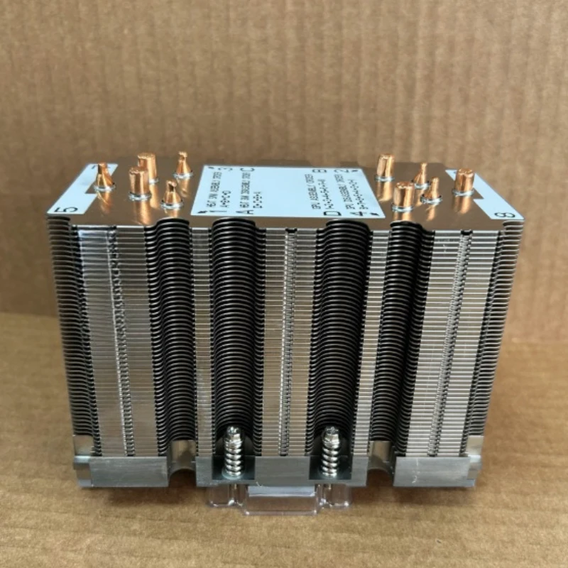 SXM2 GPU Heatsink Server Cooler, 10 Copper Tube Heat Sink Compatible with V100 P100 GPU Card, Second Hand