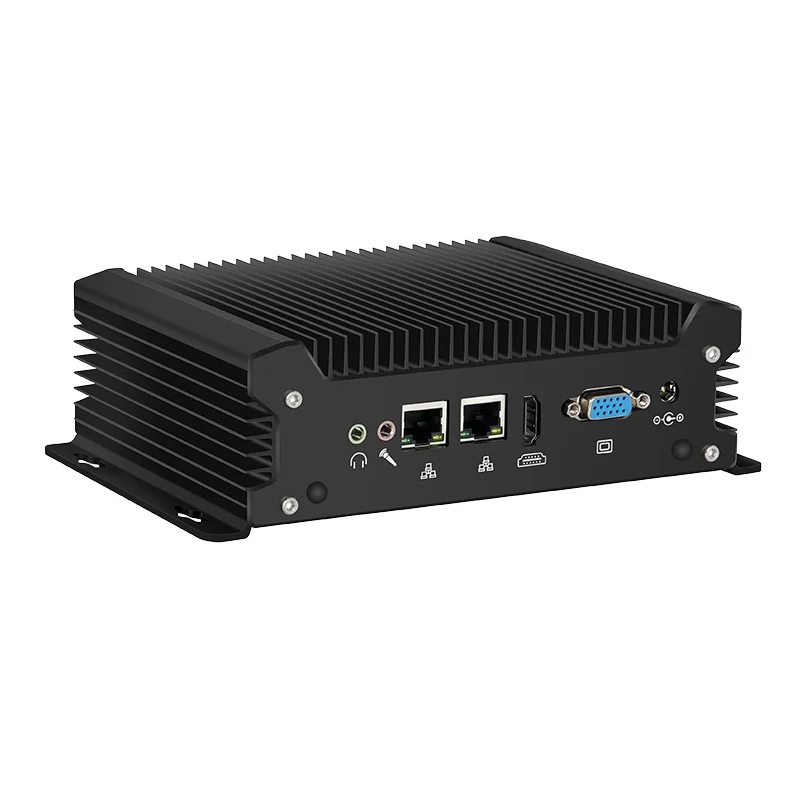 BEBEPC Mini PC industriale con supporto Inter Gen12 1xDDR5 1xM.2 NVME WiFi 3G/4G LTE Computer con 4xUSB3.0 4xUSB2.0 1xHDMI2.0