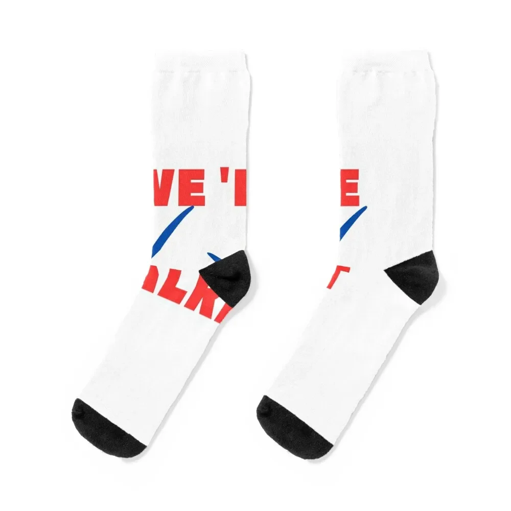 

Well Be Alright Socks essential cartoon Antiskid soccer happy Mens Socks Women's
