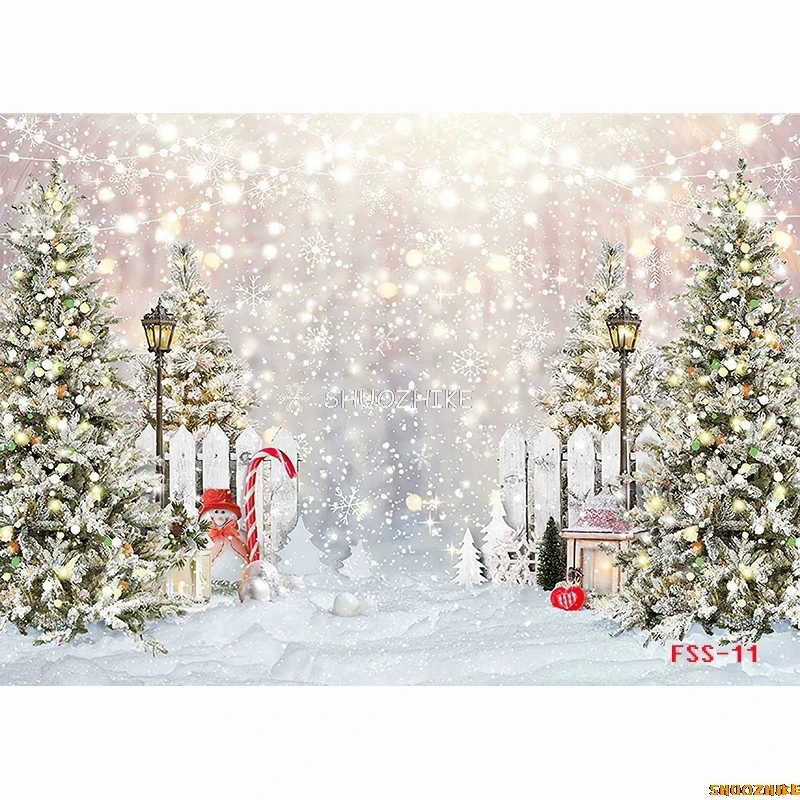 SHUOZHIKE-خلفيات أنيقة للتصوير الفوتوغرافي لشجرة الصنوبر ، ديكورات داخلية للمنزل ، استوديو تصوير عائلي ، خلفية عيد الميلاد ، * *