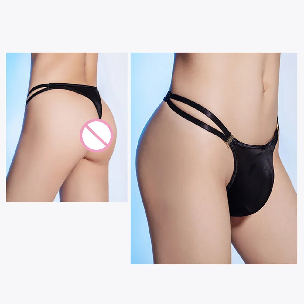 Man Low Waist Elastic T-Panties Men Sexy Brief Low Waist Thongs Jockstrap Bulge Pouch Panties Male Underwear G-string 2023