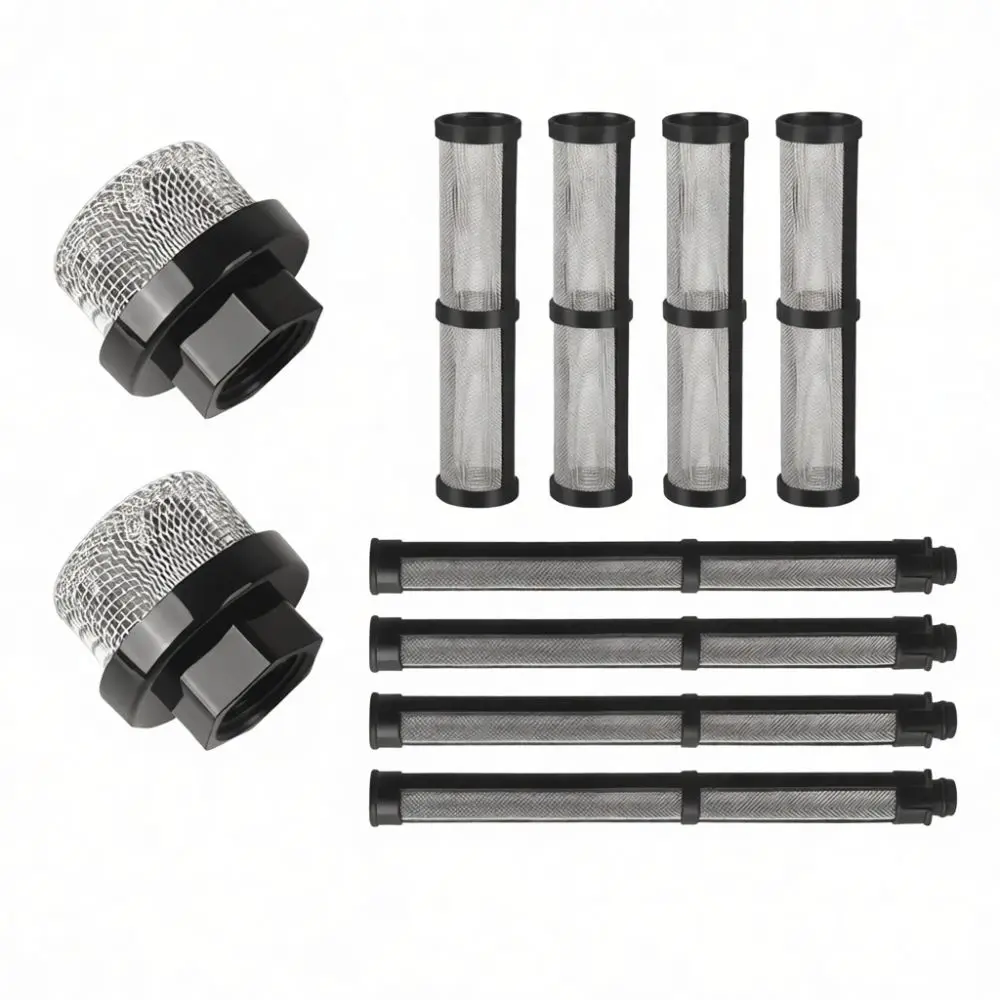 Premium Stainless Steel Filter For Airless Paint Equipment Suction Pipe Inlet Strainer Compatible With Professional Sprayers