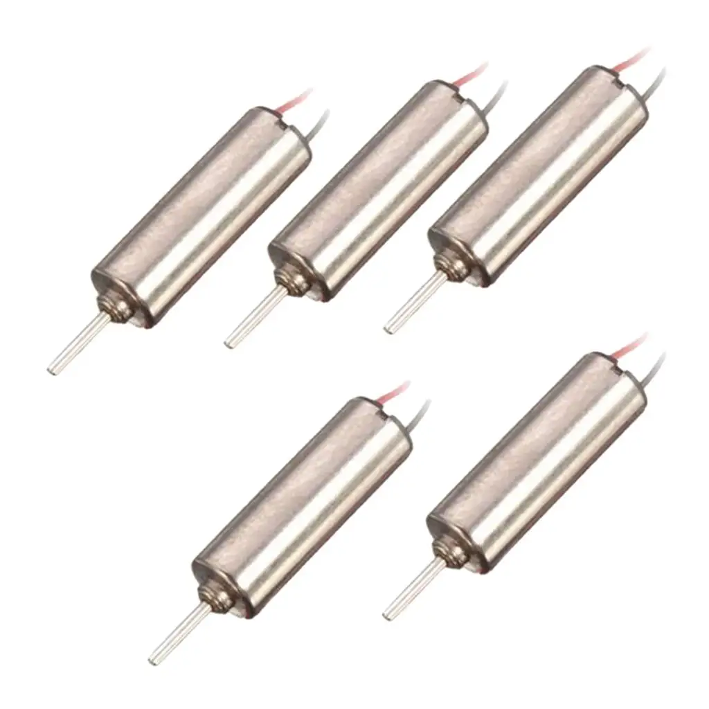 5Pack DC 3.7V Miniature Micro Vibrating Vibration Motors 2 Wires 4mm X 12mm