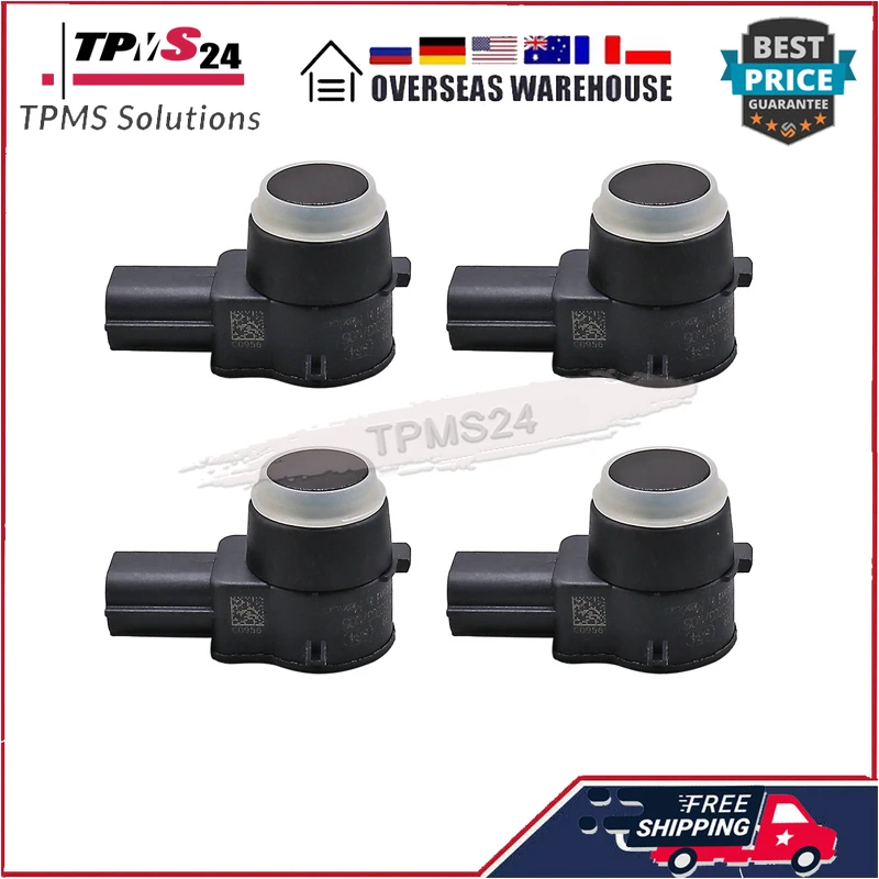 4PCS PDC Parking Sensor Bumper Reverse Assist 13334890 For GMC Opel Astra J 2013 Opel Zafira C Tourer 2012