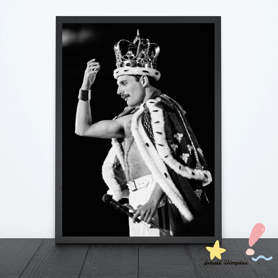 Freddie Mercury Music Star Poster Canvas Art Print Home Decoration Wall Painting ( No Frame )