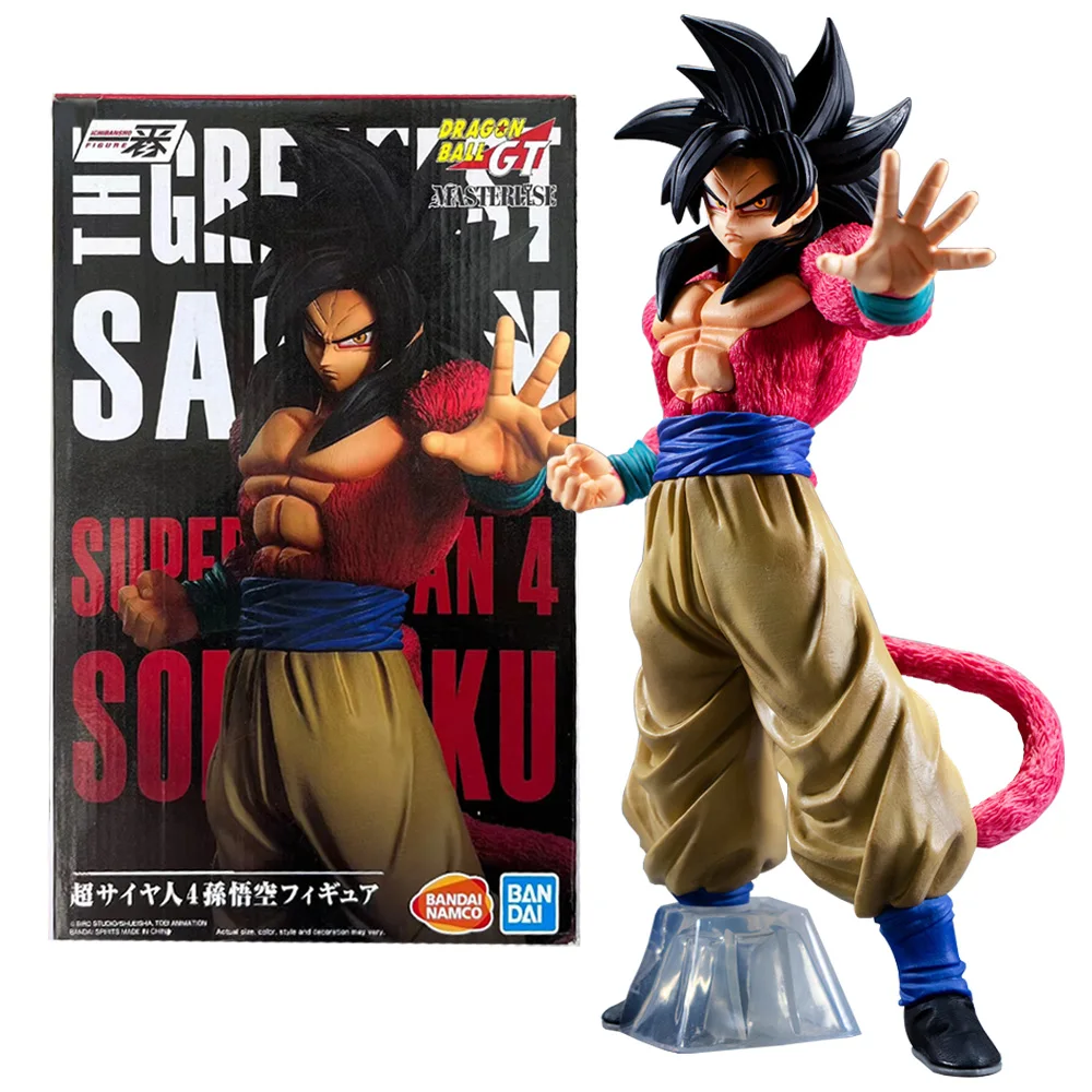 27CM Anime Dragon Ball GT Son Goku Super Saiyan 4 le plus grand SAIYAN modèle jouet cadeau figurine PVC modèle Extra Large