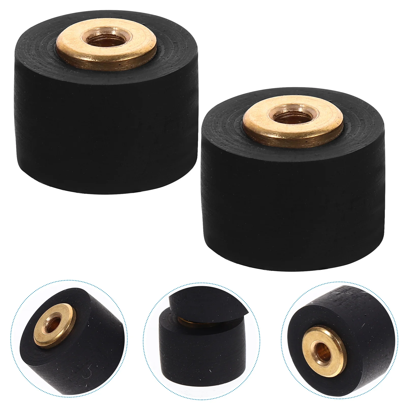 

2pcs Pinch Roller 10Mm Rubber Replacement For Recorder Player Amplifier Repair Cassette Machine Bearing Pulley Wheel Radio