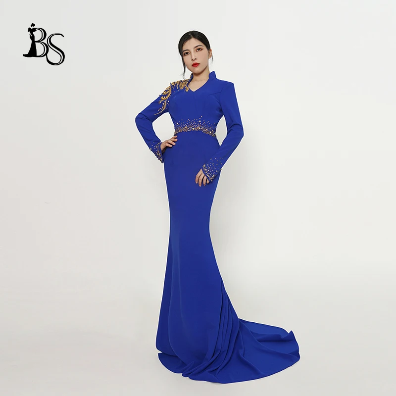 Gala Dress For Women Elegant Evening Dresses Handmade Beaded Sweetheart Collar Celebrity Gown For Party Formal Occasions H833