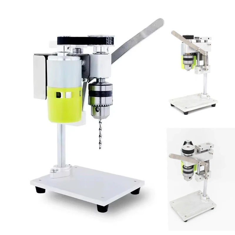 

795/895 Mini Electric Bench Drill Press Precision Drilling Machine for DIY Projects for Wood Metal Plastic Punching