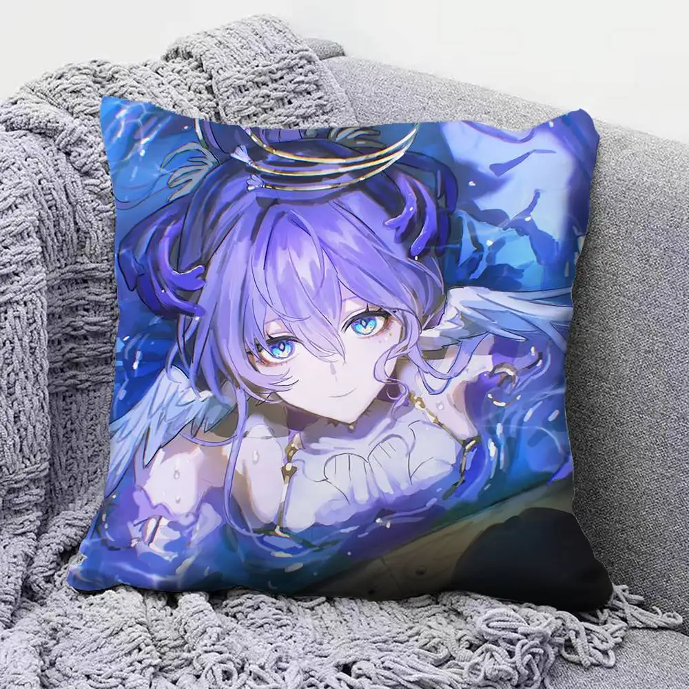 HSR Robin Honkai Star Rail  Home Sofa Cushion Covers and Aecorative Custom Pillow Covers