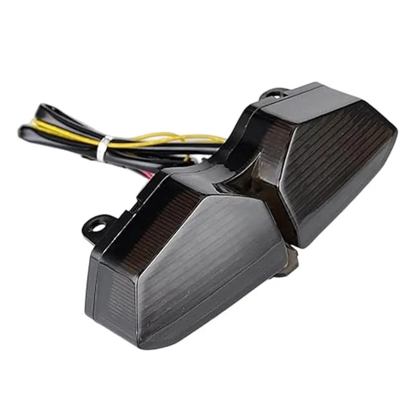 ABTD-Integrated Turn Signal LED Tail Light For YZF R6 2003-2005& For YZF-R6S 2006-2009, Including Running Brake Light