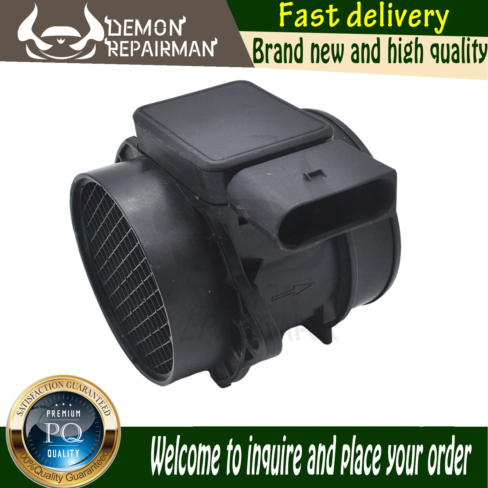 MAF Mass Air Flow Sensor Compatible with Kia Sportage Magentis Optima Rio Spectra Rondo Sportage Hyundai Tucson Elantra 5WK96491