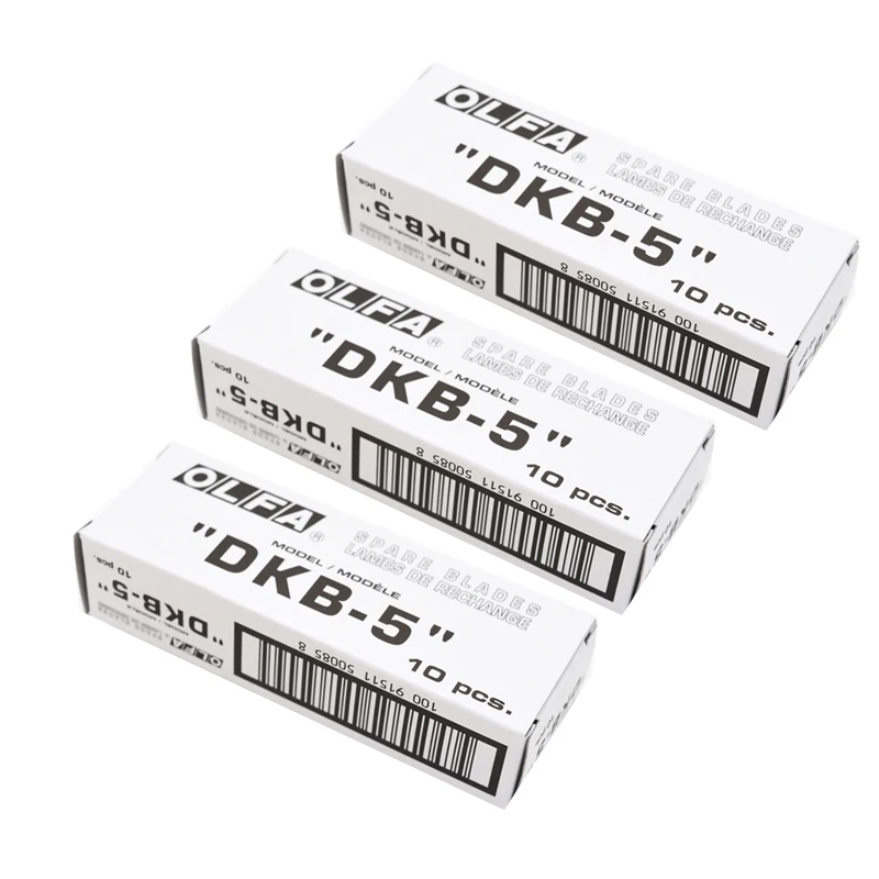 

30PCS Japan OLFA DKB-5 9mm blade with 30 degree angle graphic replacement blade, professional sharp cutting