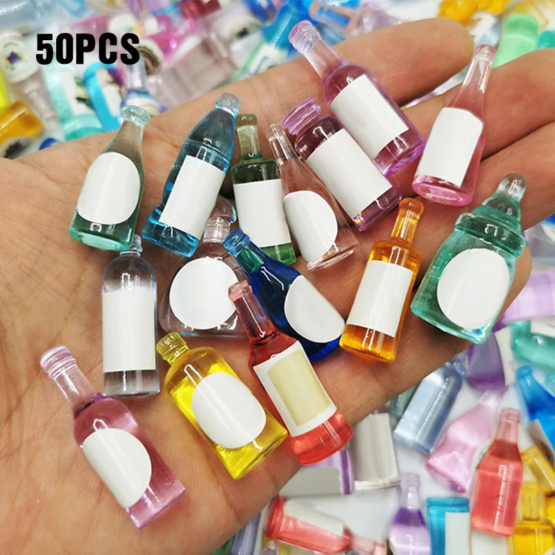 50pcs Mini Wine Bottle Ice Cubes Child Birthday Party Favors Wedding Gift for Guests Wholesale Economic Toys Bag Fillers Kids