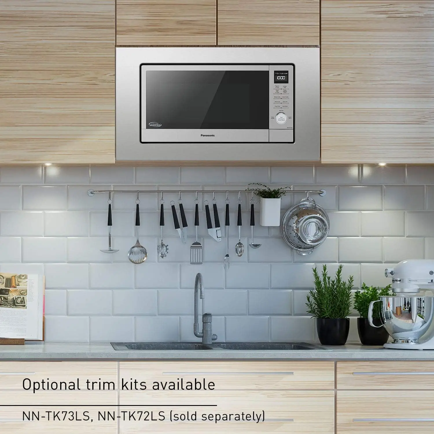 78LS 1.6 cu.ft Cyclonic Inverter  Microwave Oven 1250  Power with Genius Sensor Cooking, cft, 19.44"