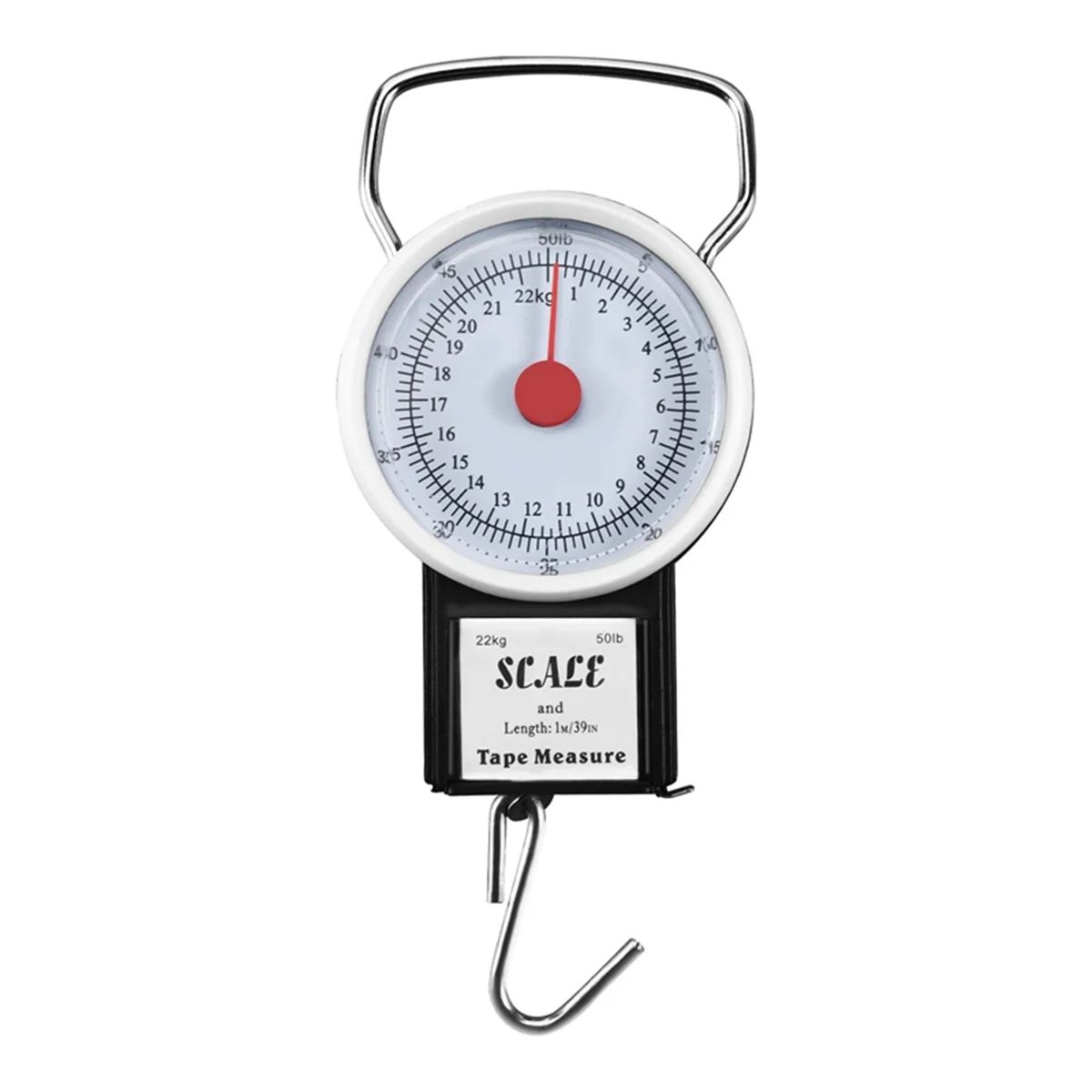 جديد الأمتعة المحمولة السفر مقياس شنقا حقيبة هوك 22 كجم 50 رطل أشرطة القياس