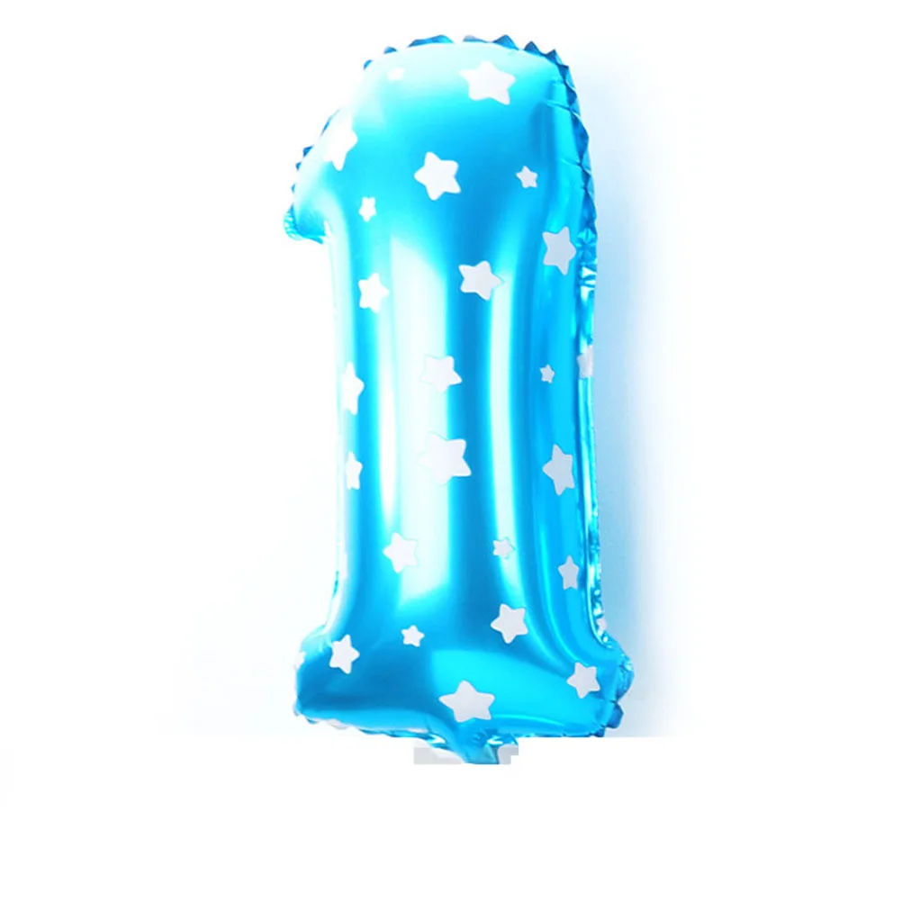 32 بوصة الألومنيوم احباط الرقم الرقمي بالون الأزرق قابلة لإعادة الاستخدام الطرف الديكور صور الدعامة عيد ميلاد الزفاف الذكرى