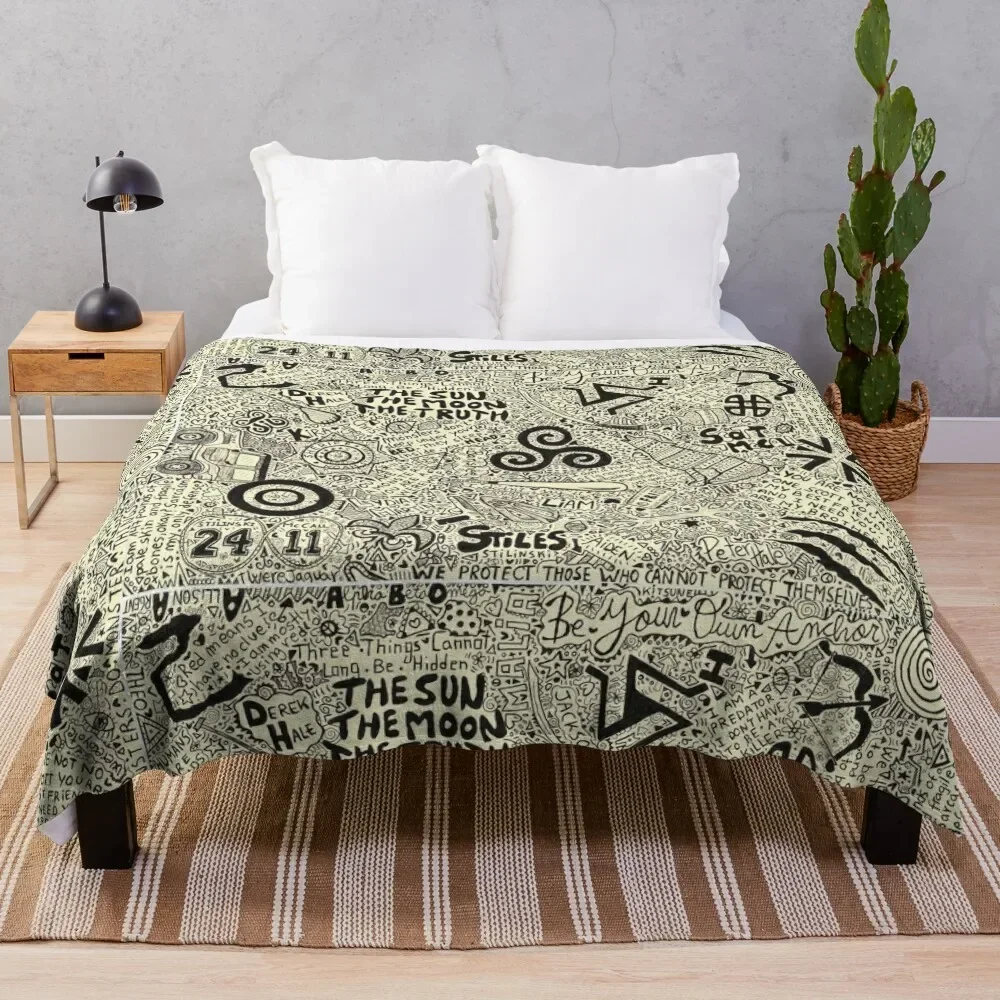 

TeenWolf Throw Blanket manga Fluffys Large Cute Heavy for winter Blankets