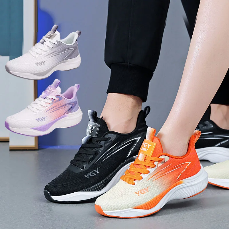 女性用モダンダンスジャズシューズスニーカー、カップル用カジュアルランニングファッションヒップホップシューズ、通気性のあるアスレチックシューズ、テニスシューズ、女性トレンド