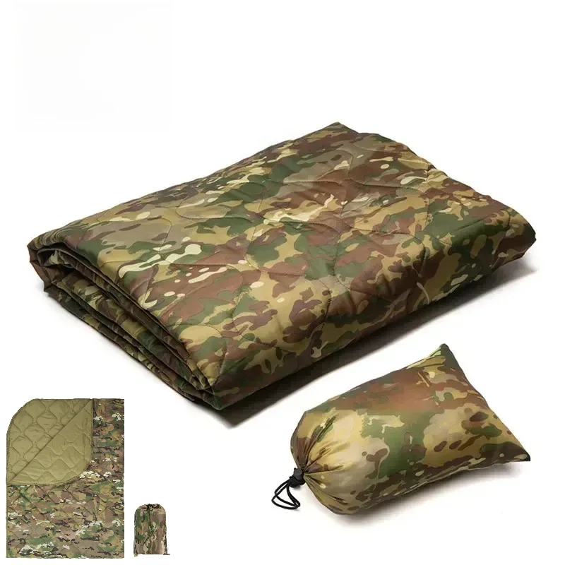 Portable Comfortable Camping Mat,150x200cm Ultralight Camp Quilt Blanket,Travel Tourist Sleeping Mattress Mat,Sleeping Bag.