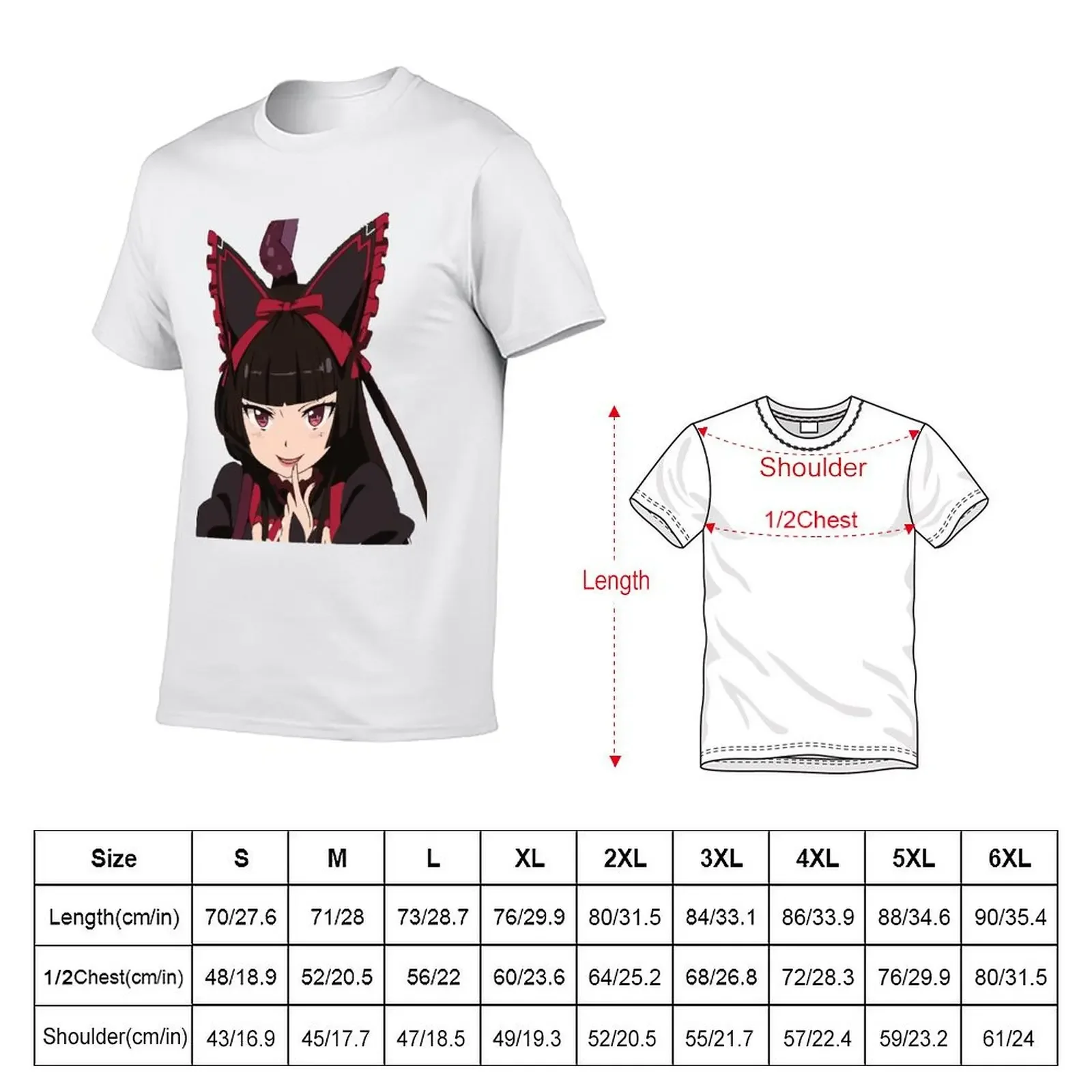 Rory Mercury - Gate - Crouching T-Shirt oversized designer shirts tees men tshirt