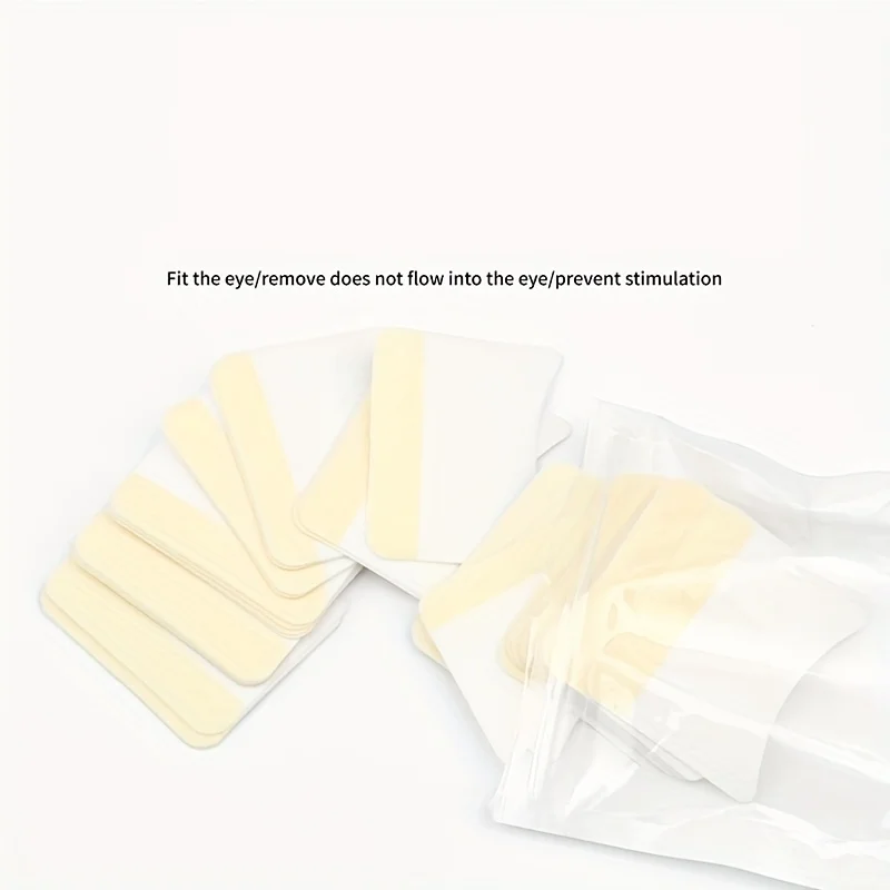 แผ่นรองใต้ตาสำหรับต่อขนตาแบบมืออาชีพ ใช้ซ้ำได้ - ป้องกันขนตาล่างจากการถอดออก, อุปกรณ์สำหรับแต่งหน้า