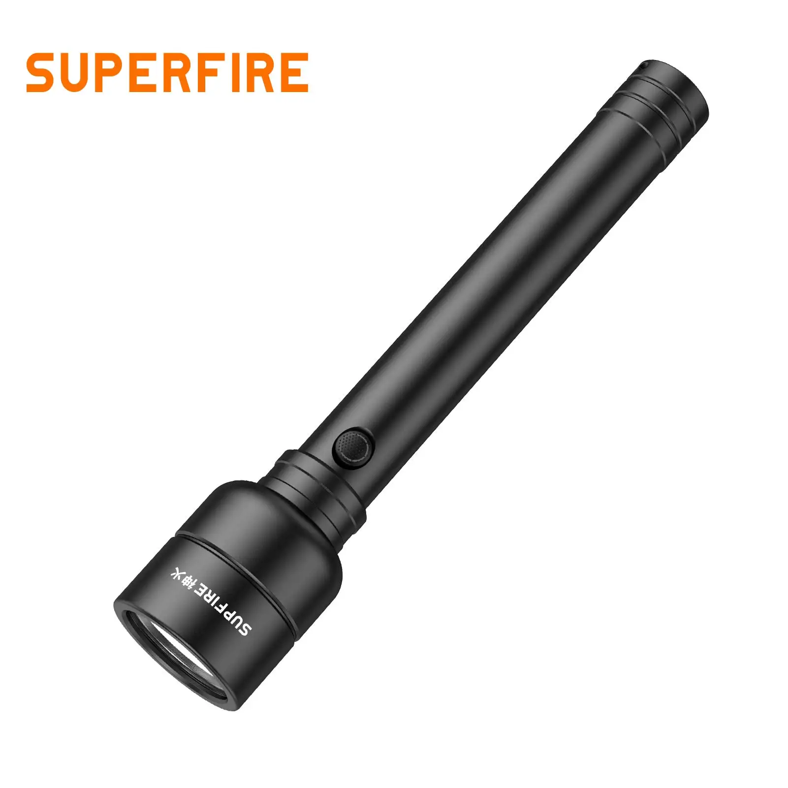 New SUPERFIRE Y16 20W LED Flashlight 8000mAh Battery Super Bright Torch USB-C Rechargeable Camping Fishing Hunting Lantern