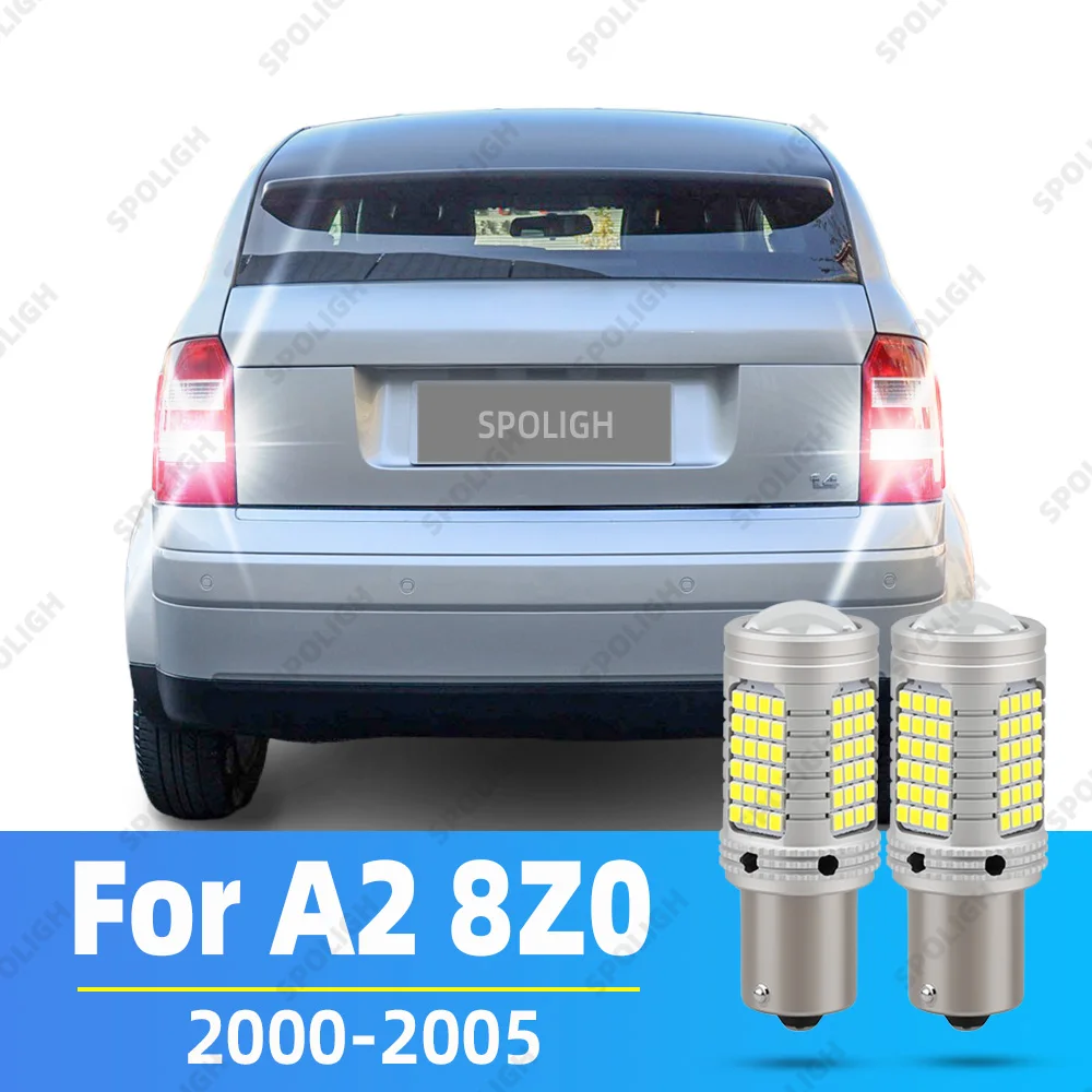

2pcs LED Reverse Light For Audi A2 8Z0 Accessories 2000 2001 2002 2003 2004 2005 Backup Back Up Lamp Blub