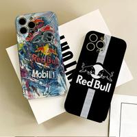 Fashion Red Logo B-BullS Phone Case For IPhone 16 15 14 13 12 11 Plus Pro Max Mini Glossy HD Hard Film Shell Cover